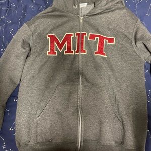 MIT hooded zip-up